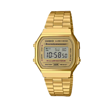 Casio illuminator A168WG-9EF